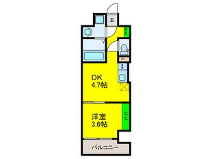 ARCA鳳の物件間取画像